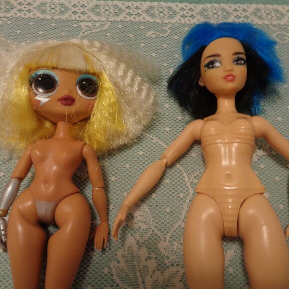 MGA DOLLS LOL SURPRIZE FAME QUEEN & KEENA ROSWELL WILD HEARTS LOT - Picture 1 of 8